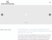 Tablet Screenshot of contemps.com